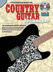 Progressive Country Guitar Technique Book/CD