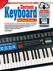 Progressive Keyboard Method 1 Book/Online Video & Audio