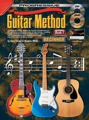 Progressive Guitar Method 1 Small Book/DVD