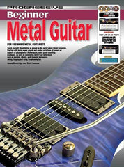 Progressive Beginner Metal Guitar Book/CD(2)/DVD(2)/DVD-Rom(2)