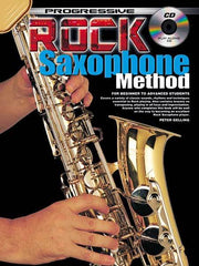 Progressive Rock Saxophone Method Book/CD