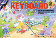 Progressive Keyboard Book 1 for Young Beginners Giant Colouring Book