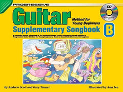 Progressive Guitar Method for Young Beginners Supplementary Songbook B Book/CD