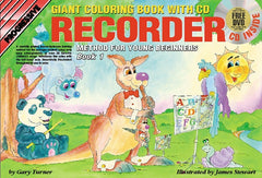 Progressive Recorder Book 1 for Young Beginners Colouring Book/CD/DVD