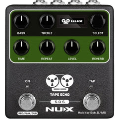 NUX Verdugo Series Tape Echo Effects Pedal
