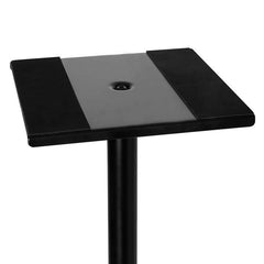 On Stage Pair of Near-Field Studio Monitor Stands with Weighted Hex Base
