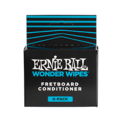 Ernie Ball Wonder Wipes Fretboard Conditioner, 6-Piece
