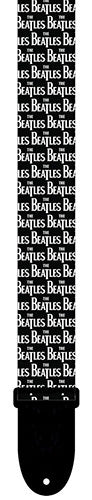 Perris 2" Polyester "The Beatles" Logo Licensed Guitar Strap