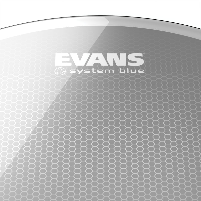 EVANS System Blue SST Marching Tenor Drum Head, 13 Inch