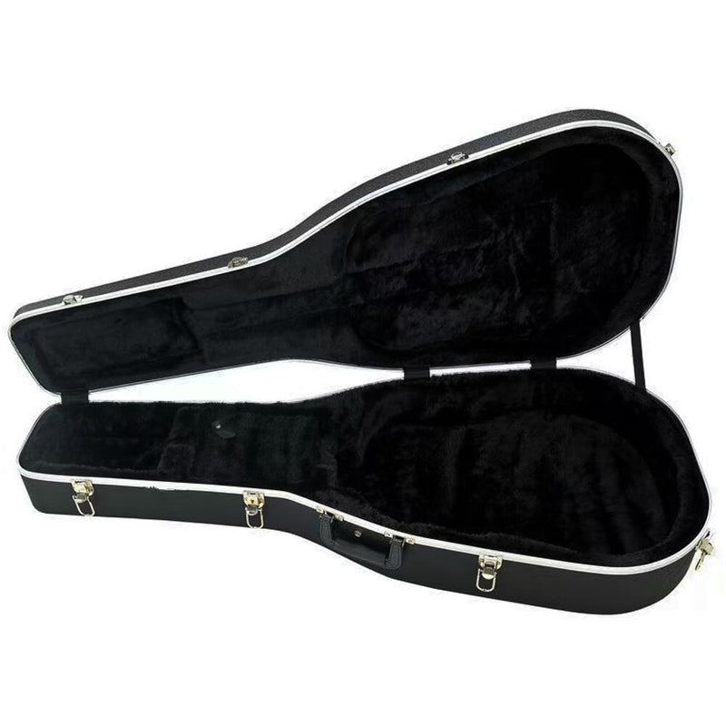 Torque Deluxe ABS 6/12-String Acoustic Guitar Case in Black Finish