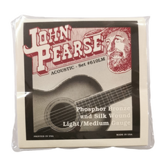John Pearse Silk & Steel Acoustic Guitar Strings 12/53 610LM