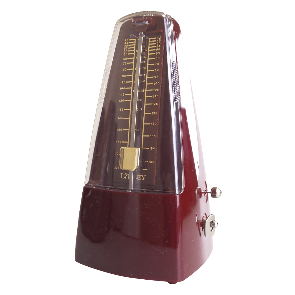 Linley Mechanical Metronome Classic with Bell – Ruby