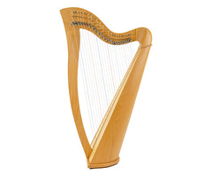 Harp Folk Harp 24 String Plain With Bag