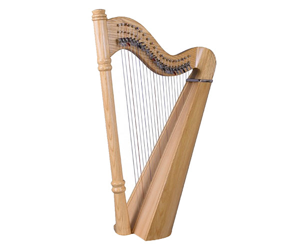 Braidwood Pillar Harp - 27 String Ashwood