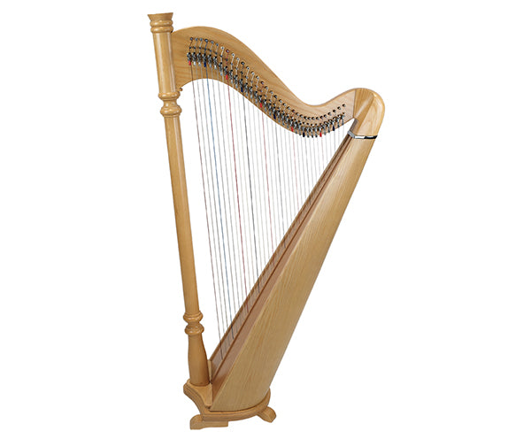 Braidwood Pillar Harp - 34 String Ashwood