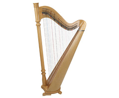 Braidwood Pillar Harp - 34 String Ashwood