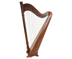 Braidwood Pillar Harp - 34 String Mahogany