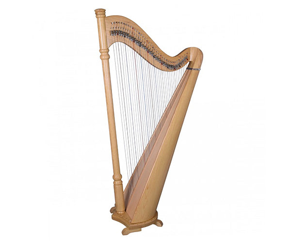 Braidwood Pillar Harp - 38 String Ashwood