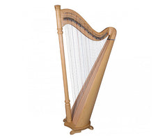 Braidwood Pillar Harp - 38 String Ashwood