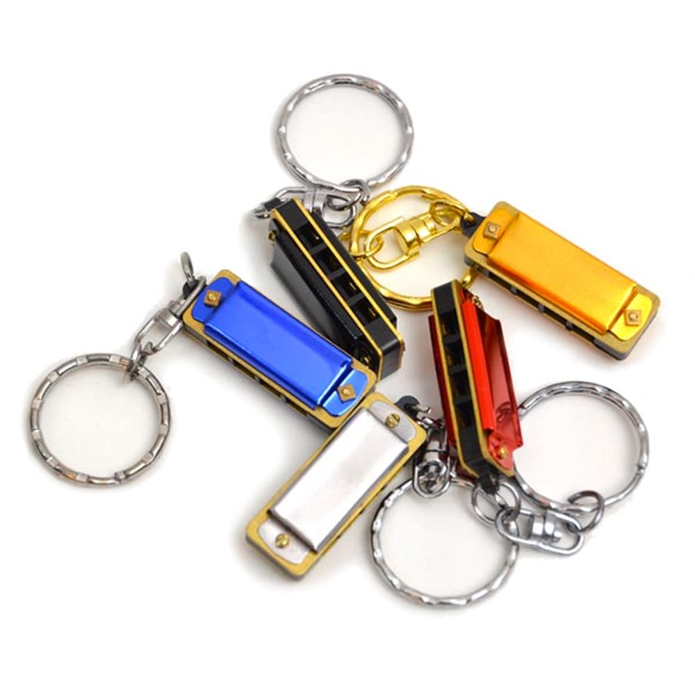 Harmonica On Keychain 4-Hole (36pc Tub)