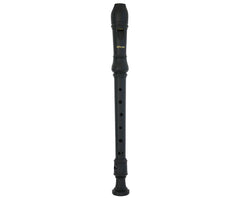 Linley Plastic Recorder- Descant Black Satin