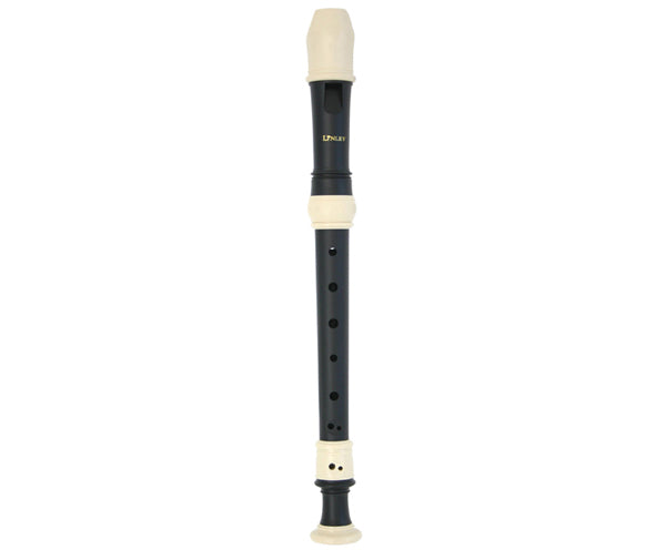 Linley Plastic Recorder-Descant Black/Ivory