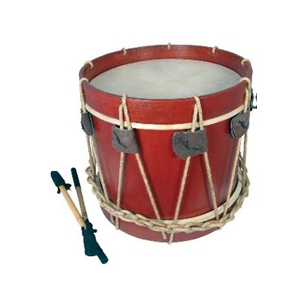 Drum-15inx10in Brown w/Rope Tension