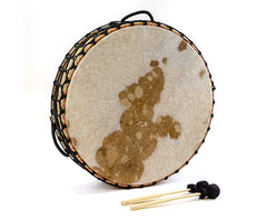 Braidwood Shamanic Drum - 24In X 6In Ply Shell W/Leather Skin