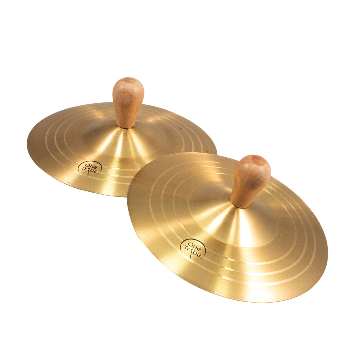 OneTribe Cymbals – 127mm With 7mm Wood Knob (Pair)