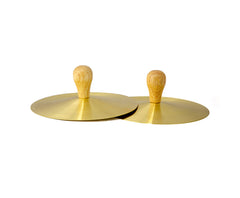 Maxtone Cymbals - 5In With 7Mm Wood Knob (Pair)