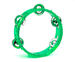 Maxtone Tambourine - Clear Head Transparent 6In