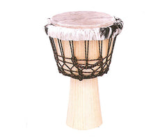 Braidwood Djembe 10In X 17In (H) Rope Tuned