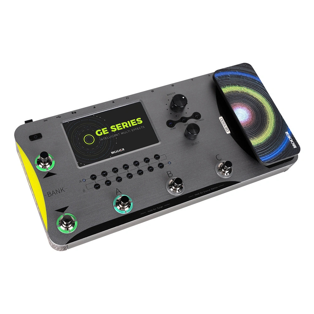 mooer multi effects pedal Mooer GE1000LI Advanced Multi-Effects Pedal with Built-in Battery and