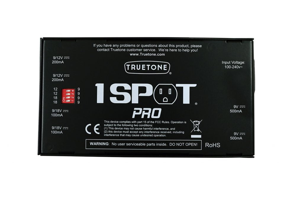1 Spot Pro 6 low profile Multi Voltage Power Supply