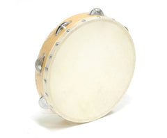 Tambourine-Ply/Skin 8in. / 12 Jingles