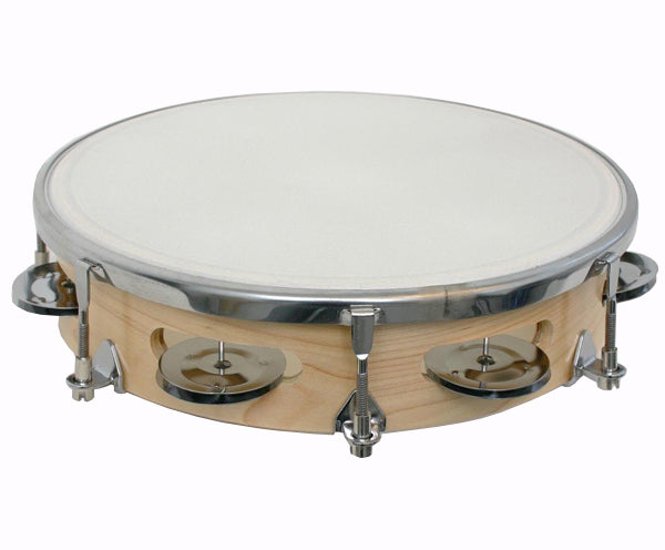 Tambourine-Plast.Tunable 8in / 6 Jingles