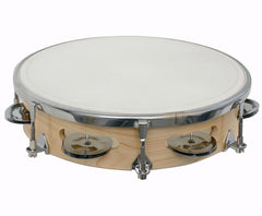 Tambourine-Plast.Tunable 8in / 6 Jingles