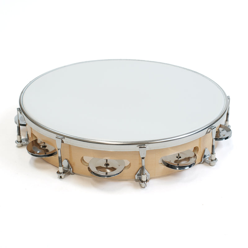 Tambourine-Plast.Tunable 10in / 8Jingles