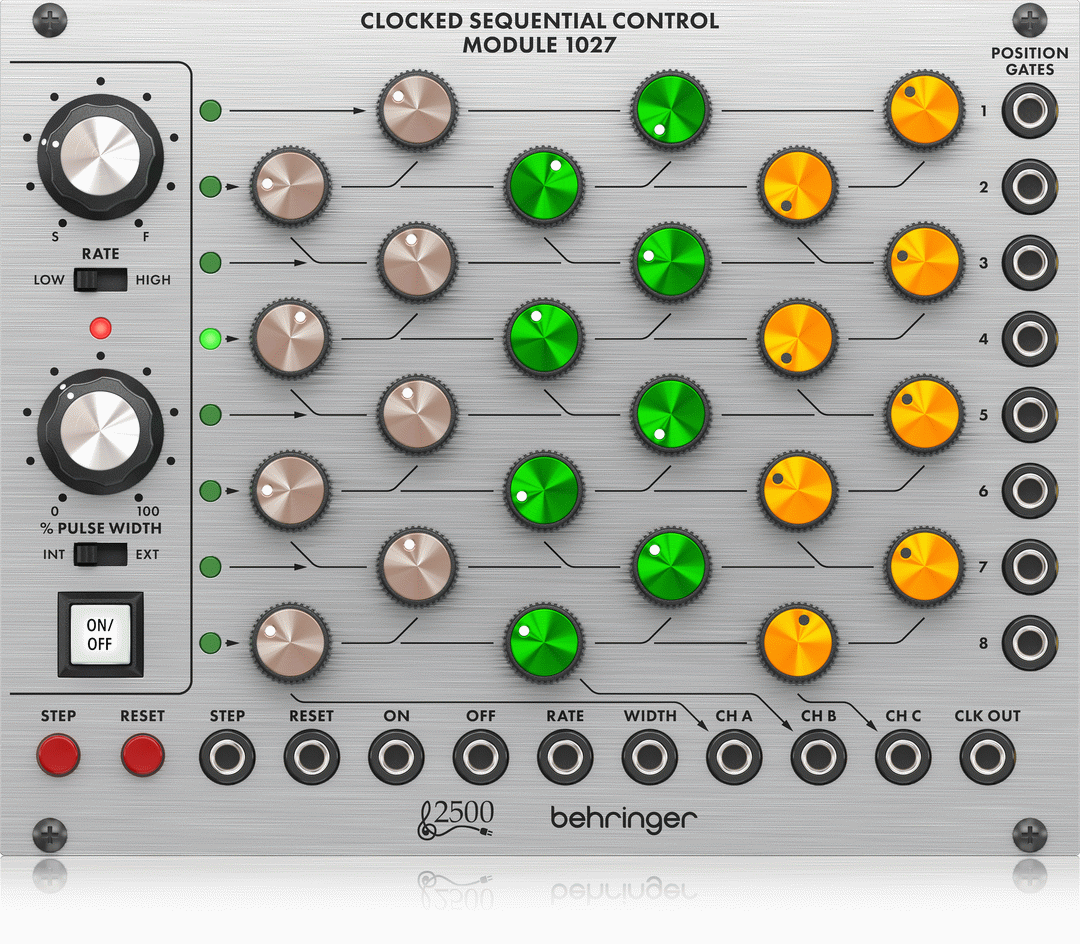 Behringer 1027 Clocked Sequential Control Module