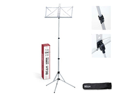 BEAM Music Stand-Aluminium Deluxe w/Bag Silver BM6