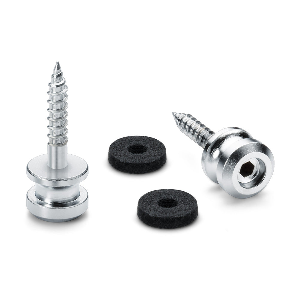 Endpins (Pair) for Schaller S-LOCKS Medium SatinChrome