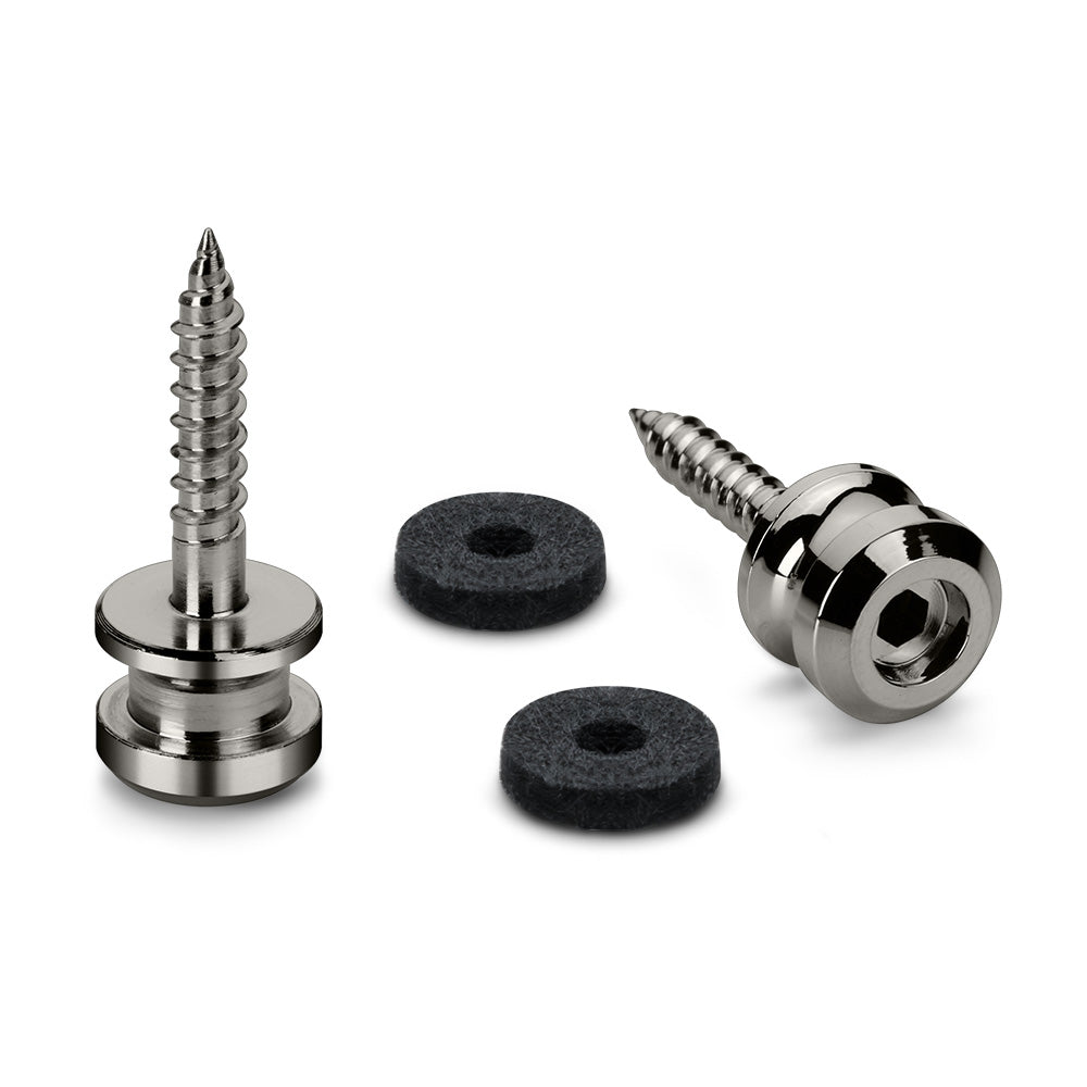 Endpins (Pair) for Schaller S-LOCKS Medium Ruthenium