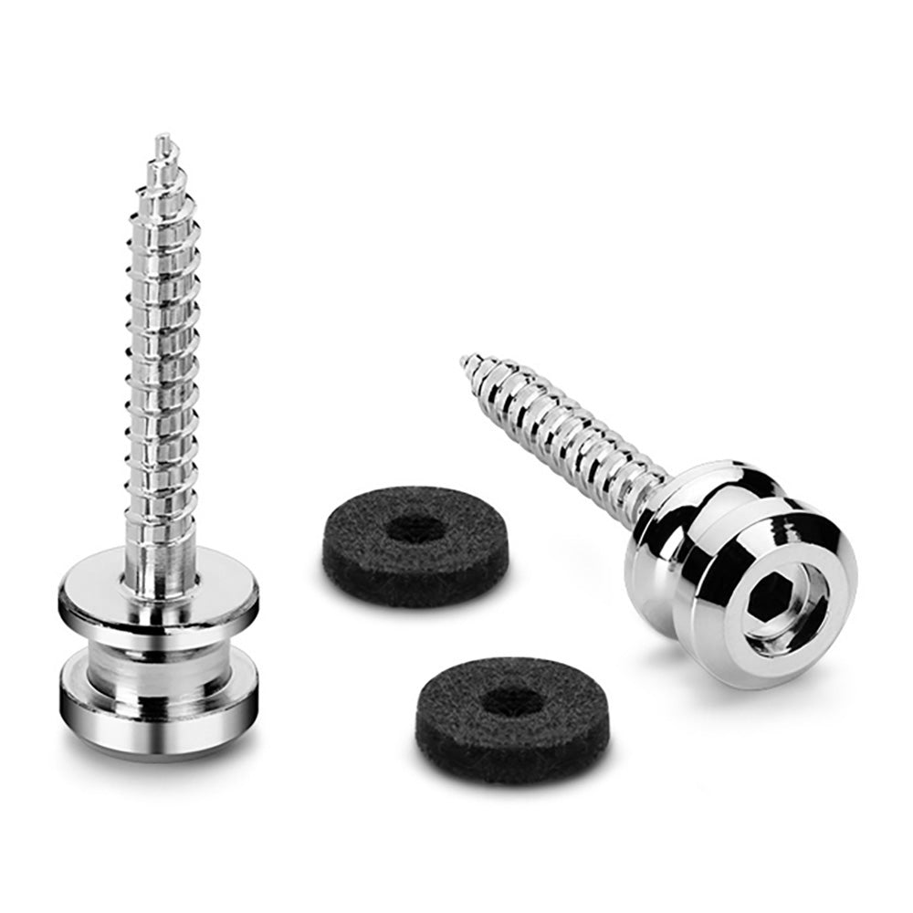 Endpins (Pair) for Schaller S-LOCKS Large Chrome