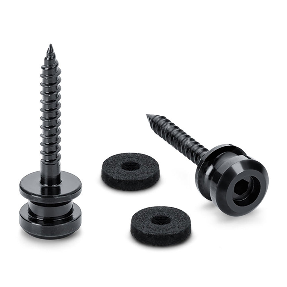 Endpins (Pair) for Schaller S-LOCKS Large Black