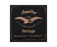 Aquila Bass Ukulele Set - Thunderblack 140U