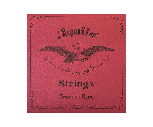 Aquila Bass Ukulele String Set-Thunder-Red 91U