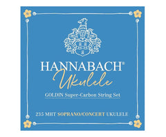 Hannabach Uke Set Goldin Super-Carbon - Soprano/Concert