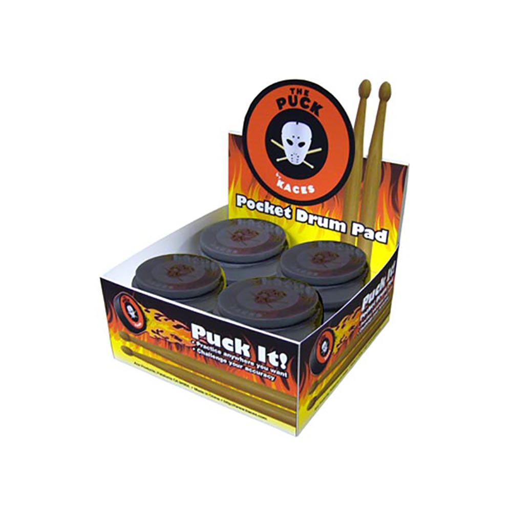 Kaces Pocket Drum Practice Pad-(3 inch) Puck