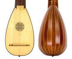 Roundback Lute w/Bag - 8 Course