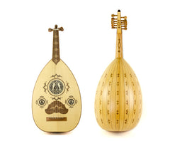 Oud - 6 Course 11 String Lacewood Back w/Bag